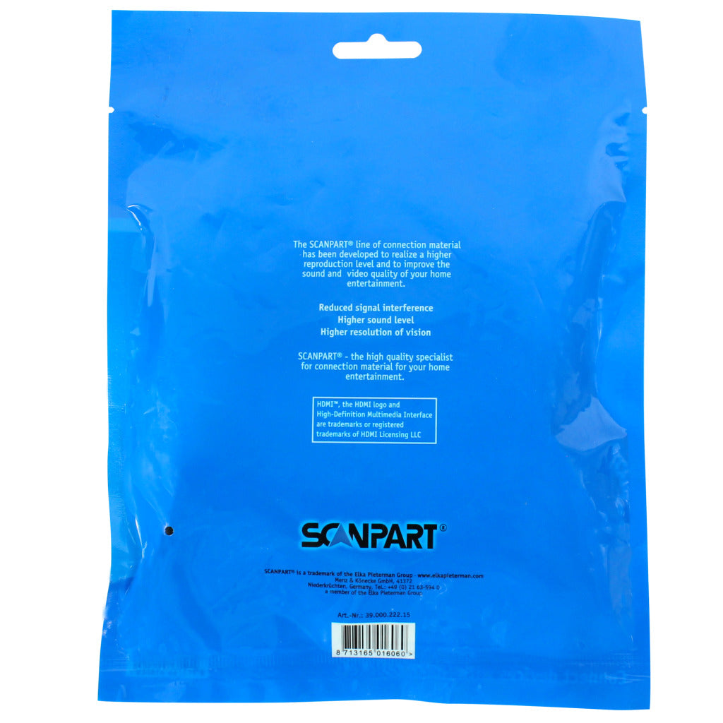 ScanPart HDMI Cable Bleu 1,5 m