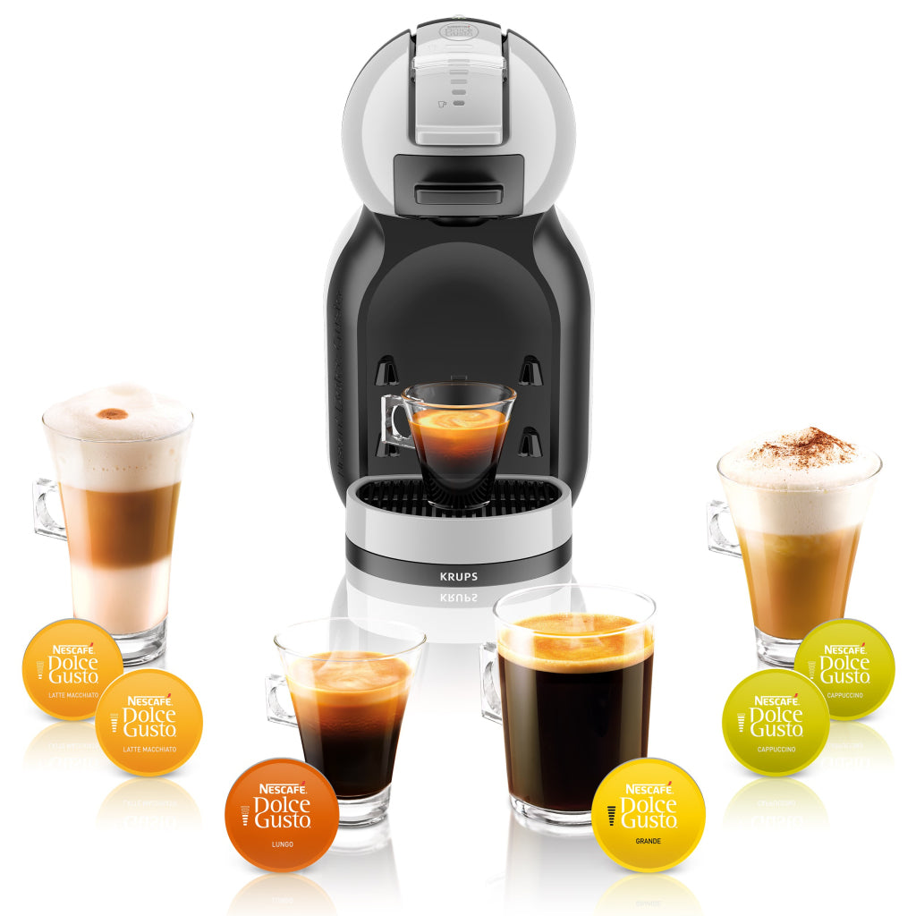 Krups KP123B NESCAF EACUTE; DOLCE GUSTO MI ME CAVE CUP STROJ Črno nerjavno jeklo