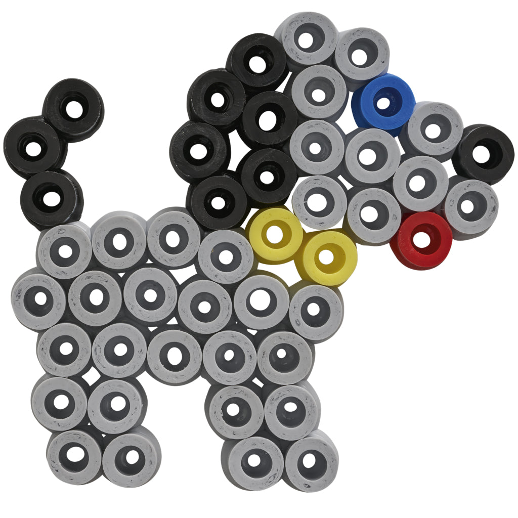 Hama Iron Perlen Maxi Eimer + Regal 3000 Stücke