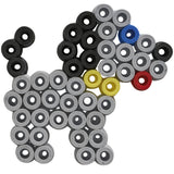 Hama Iron Perlen Maxi Eimer + Regal 3000 Stücke