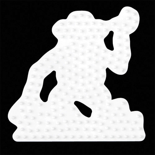 Hama Eisen Beads Base Plack Monkey Wäiss
