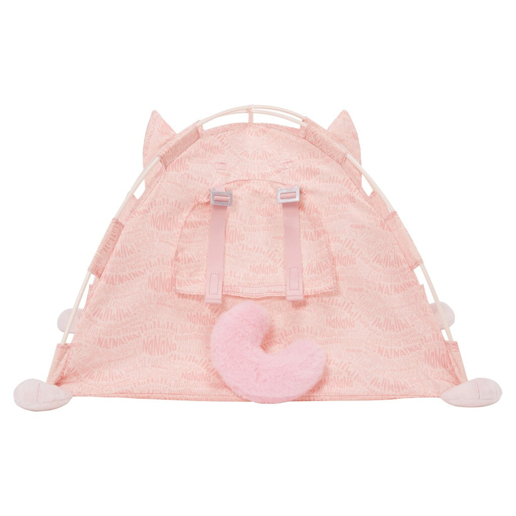 Nodeems! Nodeems! Iwwerraschung duerno! Nodeem! Nodeem! Iwwerrascht Kitty-Cat Camping Play Set + Liicht