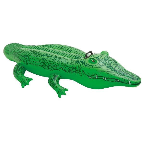 Pequeño cocodrilo inflable