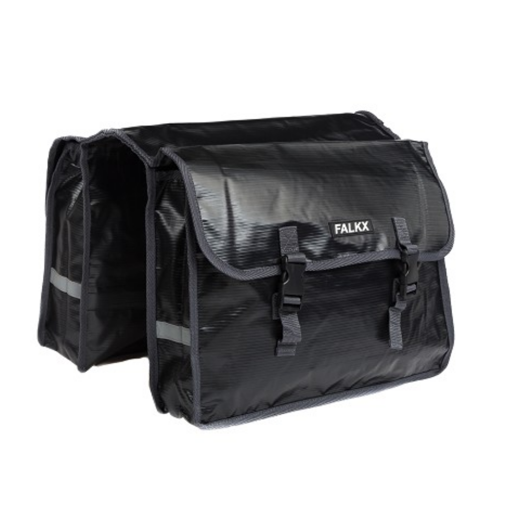 Falkx black bull bag bisonyl black double 24l