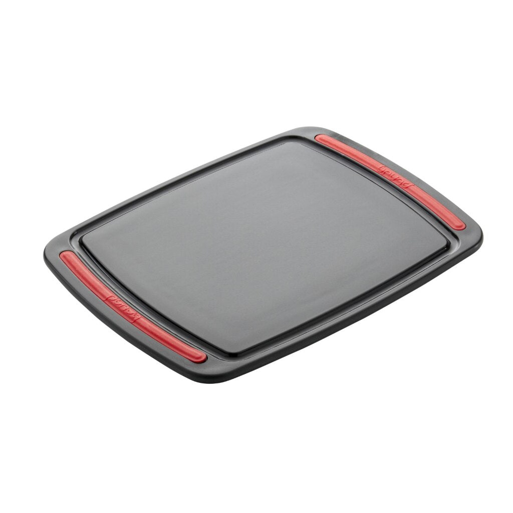 Brund Easy Cut snijjplank 26x20x0,8 cm črno rdeča