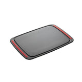 Brund Easy Cut Snijplank 41x30x0,8 cm schwarz rot