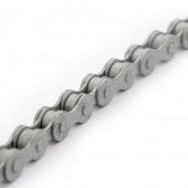 Collier Simson Normal anti-cru - chaîne de vélos 1 2x1 8 - 112 Liens - Gray
