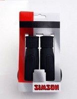 Simsson Handles Wing - Ergonomesch Paddelkform, optimal Drockverdeelung, schwaarz