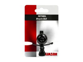 Cykelklokke mikro 23 mm kobber sort
