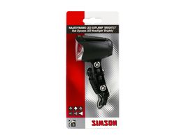 Voorlicht Brightly Hub -damo LED 70 Lux Black