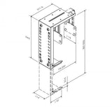NeoMounts CPU-D100Black