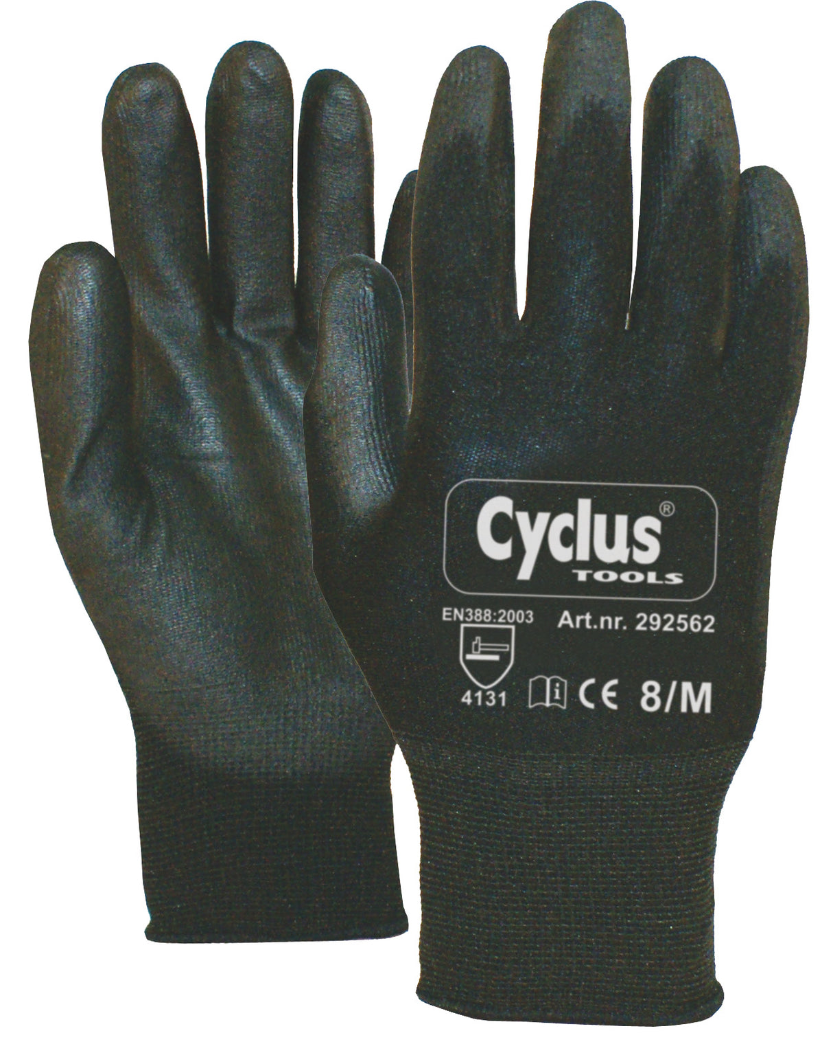Cycplus Cycle 7292562 Montering Handsker Medium størrelse 8 kant gul