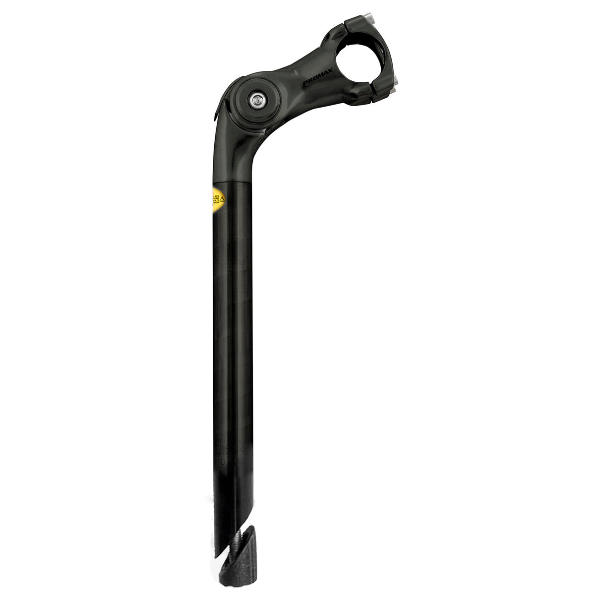 STEM PRO MAX 25,4 mm Handlebar Ø31,8 mm regolabile 300 mm nero
