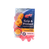 Gants de ménage en caoutchouc m jaune