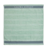 Stripe de menta de toalla de cocina de Laura Ashley 50 x 50 cm