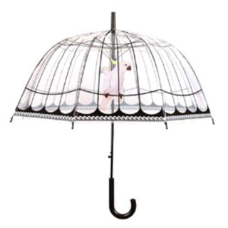 ESSCHERT Design para paraguas jaula de aves transparente