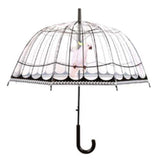 ESSCHERT Design para paraguas jaula de aves transparente