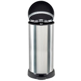 Curver Pedal Bin Decobin Ovaal 40L srebro