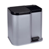 Curver Pedal Bin Duo 15L 6L SREBLE