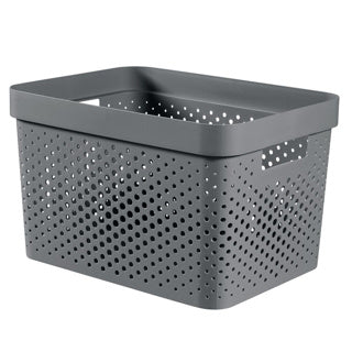 Curver Infinity Dots StorageBox 17L antracita