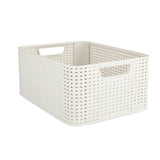 Storage Storage Basket Style Curver 18L White