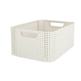 Storage Storage Basket Style Curver 18L White