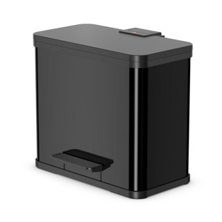 Hailo Öko Trio Plus Pedal Bin 3x9L sort