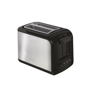 Tefal TT410D Express Toaster 16x26x19 cm 850W Rustfrit stål sort