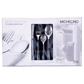 Michelino Cure Set 24-delt rustfrit stål