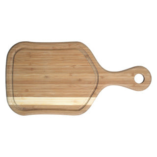 Bamboo cutting board paddle 38x19x2 cm