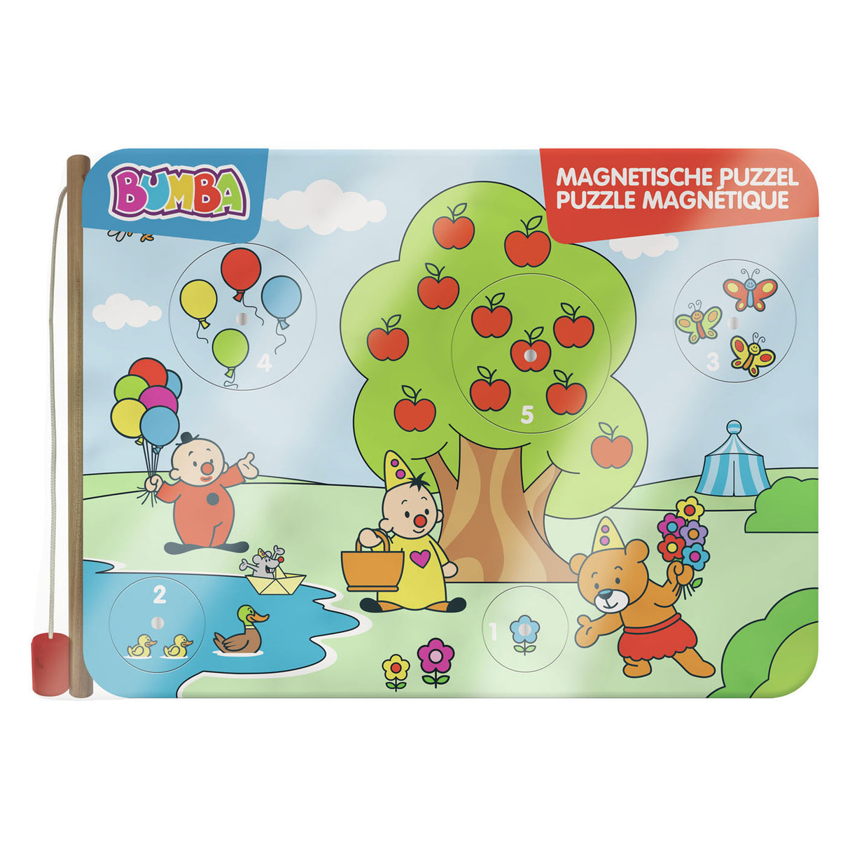 Puzzle in legno magnetico Studio 100