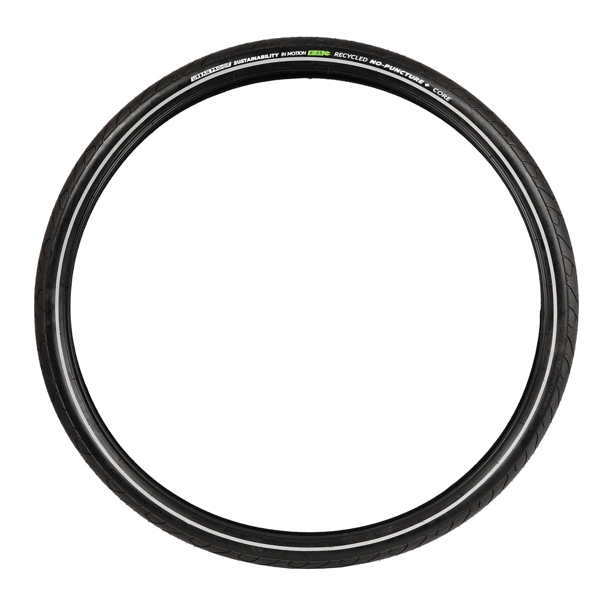 Urbanproof dæk Urban Proof genanvendt 40-622 (28x1 5 8) Sort 3mm