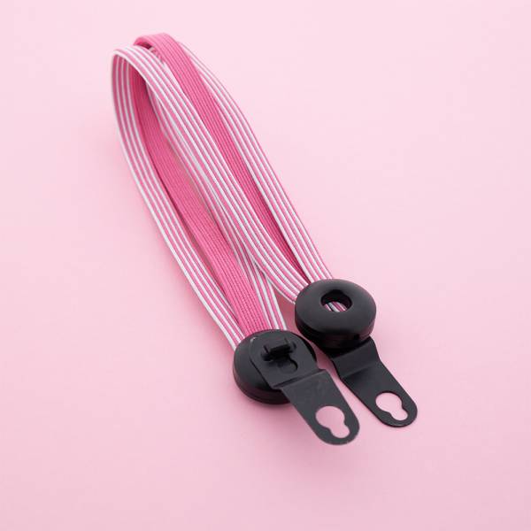 Qibbel Widek Snelbinder Explorer 16 Black brackets pink white