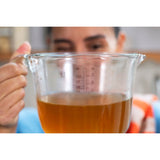 Copa de medición de vidrio 1L con tiza