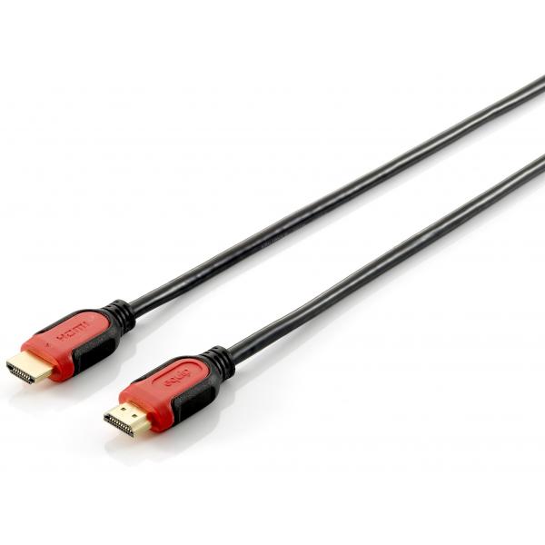 Equip 119341 Highspeed HDMI 1.4 kabel W Ethernet, typ-A, M-> M, 1M,