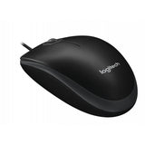 Logitech B100 Optisk USB -mus til forretning