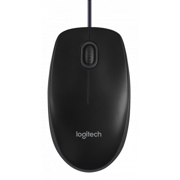 Logitech B100 Optisk USB -mus til forretning