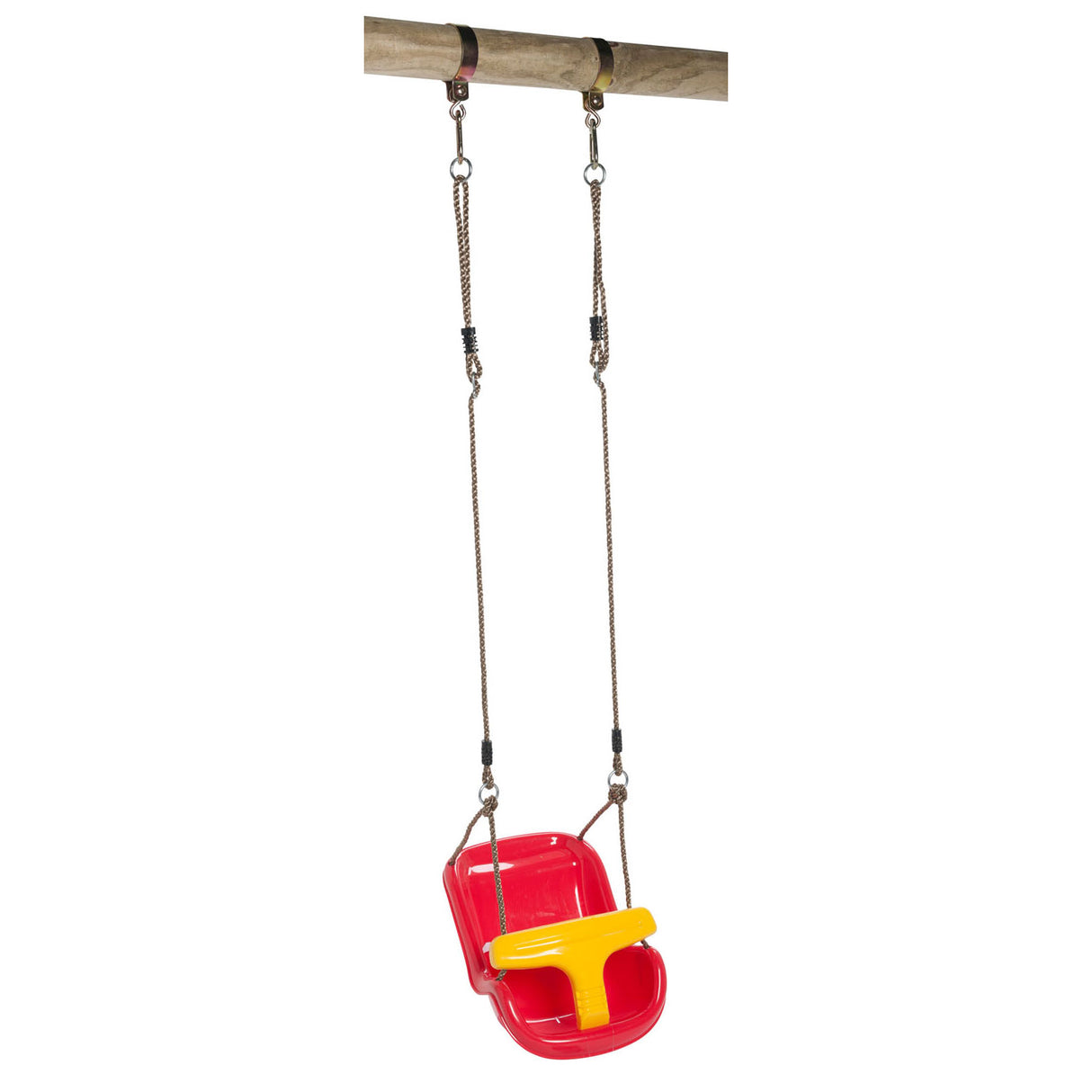 Huśtawka na biegunach Baby Red