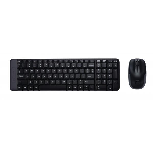 Logitech Wireless Combo MK220 tastatur + mus