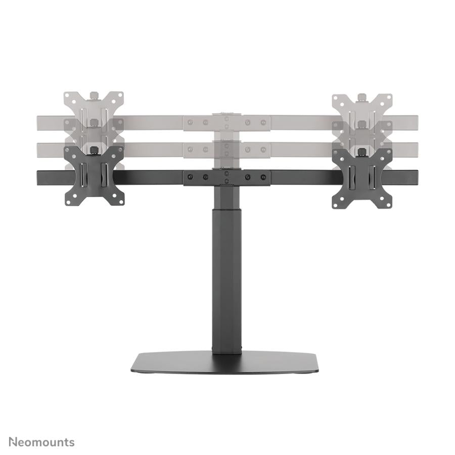 NeoMounts NeoMounts FPMA-D865dblach Flatcreen Bureauseun, 2x 10-27, 12 kg, 35 46 cm, 75x75 100x