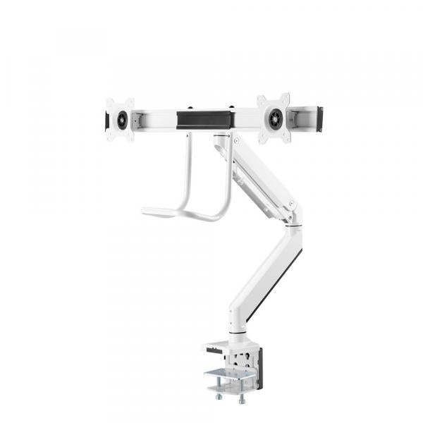 NeoMounts NeoMounts NM-D775DXWHWHWHITE Flat Screen TV Desk Mount Clamp 8 kg, 10 32, 100x100 mm, whi