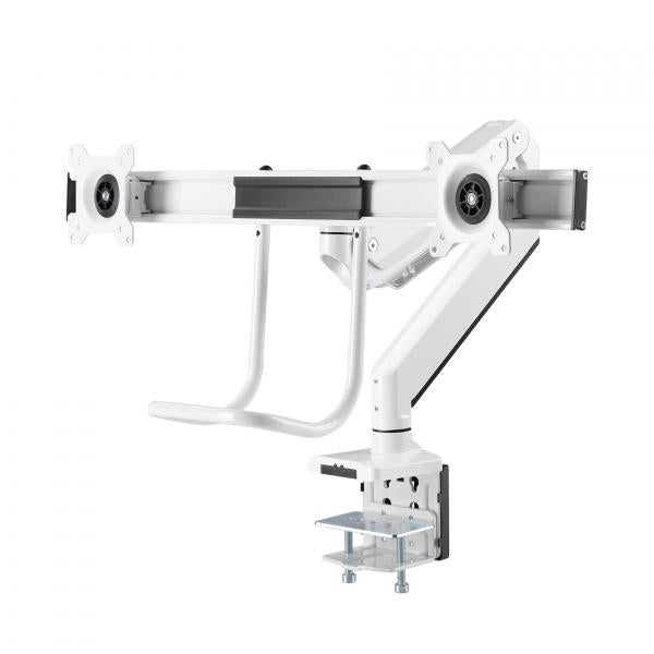NeoMounts NeoMounts NM-D775DXWHWHWHITE Flat Screen TV Desk Mount Clamp 8 kg, 10 32, 100x100 mm, whi