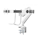 NeoMounts NeoMounts NM-D775DXWHWHWHITE Flat Screen TV Desk Mount Clamp 8 kg, 10 32, 100x100 mm, whi