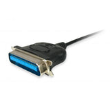 Schwätzt 133383 eib bis parallel-uper Kabelen, USB 2.0 -> IEEEE128, Männlech