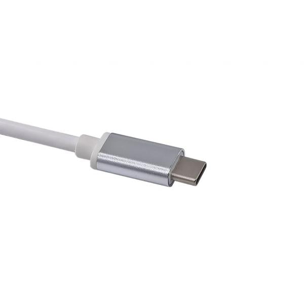 Opremite 133481 USB-C do 3-pristanišče USB 3.0 Hub z gigabitnim adapterjem