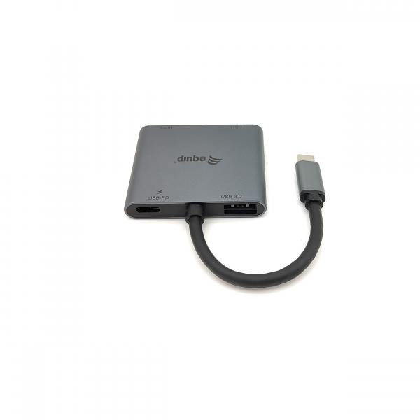Opremite 133484 USB-C 4 v 1 dvojnem adapterju HDMI