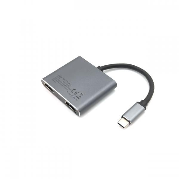 Opremite 133484 USB-C 4 v 1 dvojnem adapterju HDMI