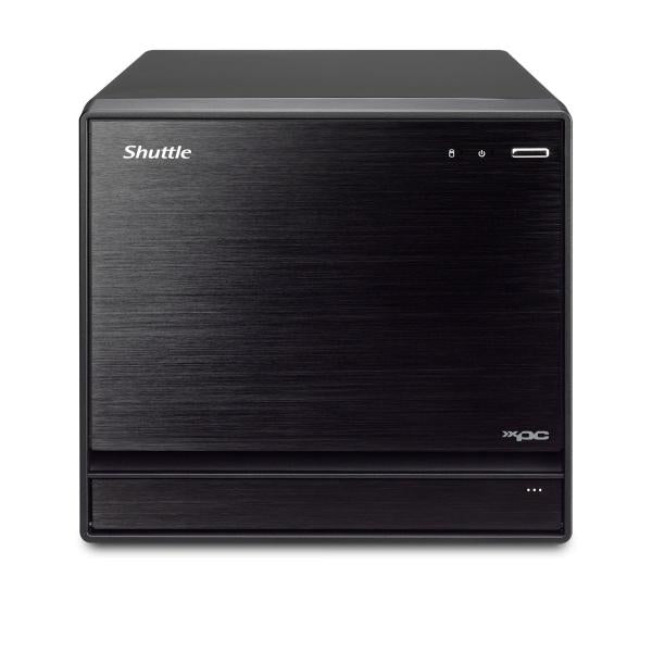 Shuttle SH570R8 Black XPC Slim Cube Barebone, 13L Sized, LGA1200, 4x DDR4, DIMM, Wi-Fi 5, 500 W