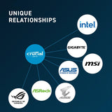 Kluczowa pamięć CT8G48C40U5, 8 GB, DDR5, 4800 MHz, CL40, 1,1 V