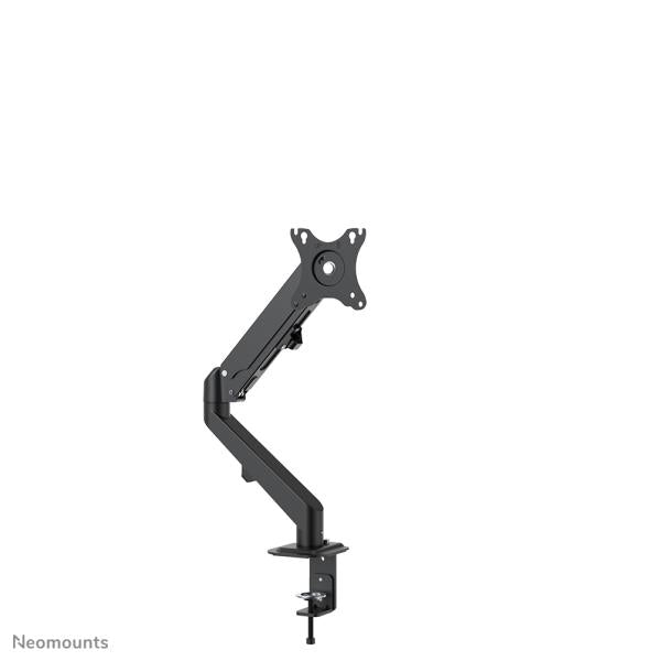 NeoMounts DS70-700BL1 Plynový pružinový stůl Mount, Clamp Grommet, 17 - 27 palců, černá